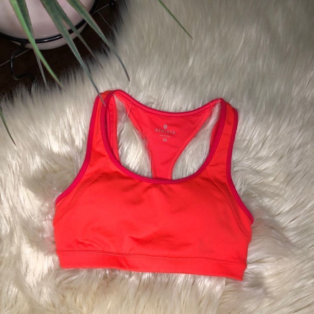 Athleta high impact sports bra racerback XS